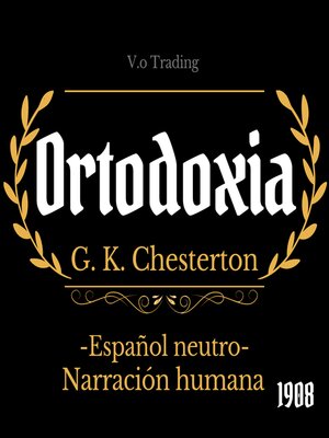 Ortodoxia - Audiobook